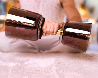 Double Chalice - Magnetic Crystal Singing Bowl - Resonates Longer - Handheld Playability - The Most Amazing Frequencies