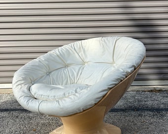 Vintage 1960s Space Age Lounge Chair by Raphael Raffel Etsy