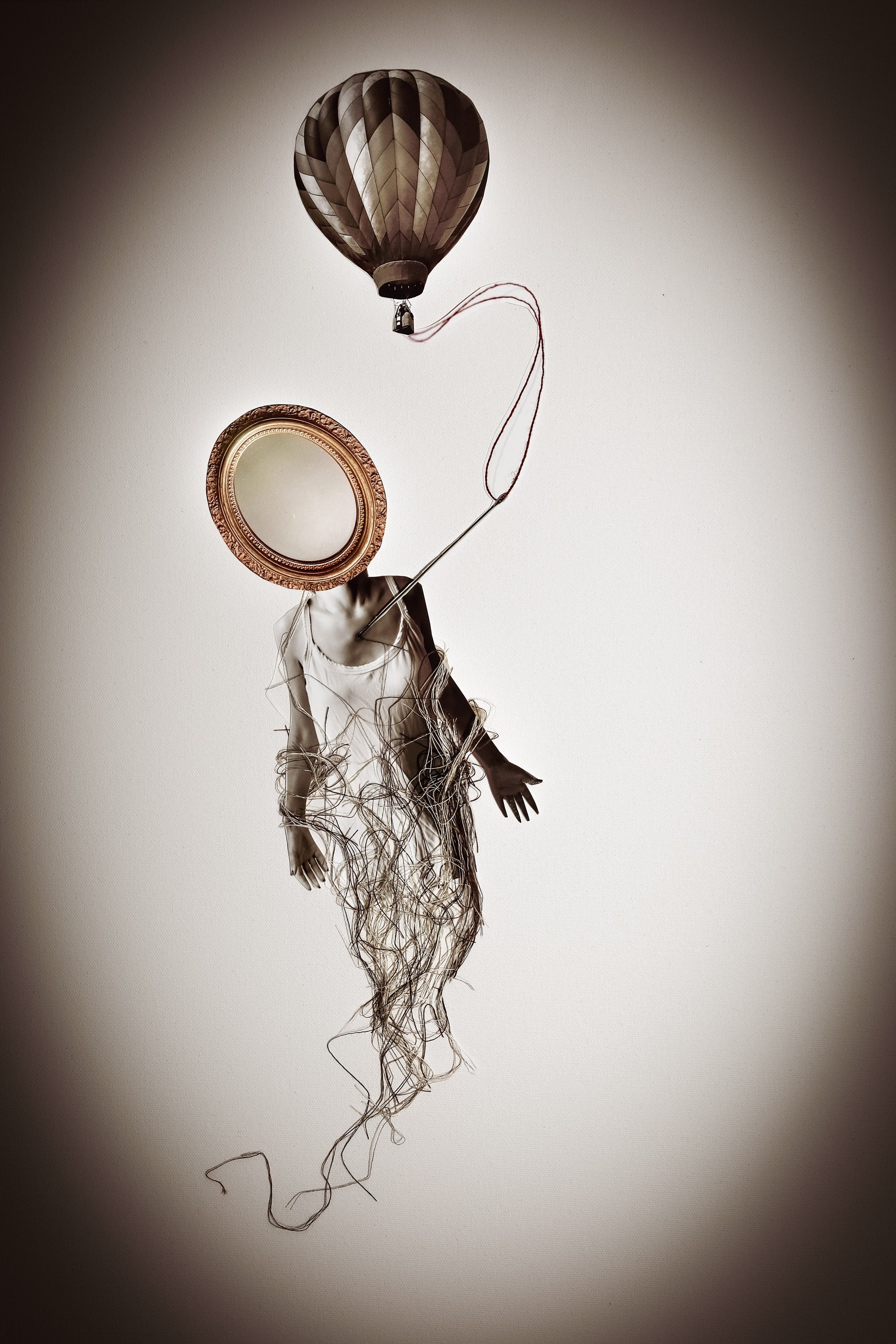 Collage - Collage Art - Conceptual Art - Portrait Art - Mirror - Fine Art -  Art - Fine Art Print - Emotive Art - Etsy, image size:2000x3000