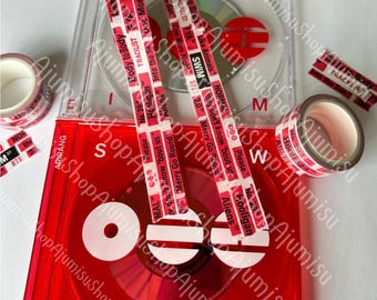 Arirang Track List Washi Tape – 2cm x 5m Army K-pop Scrapbooking Journaling Supplies