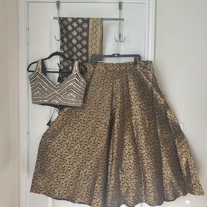 Brocade Silk Lehenga