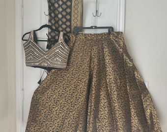 Brocade Silk Lehenga