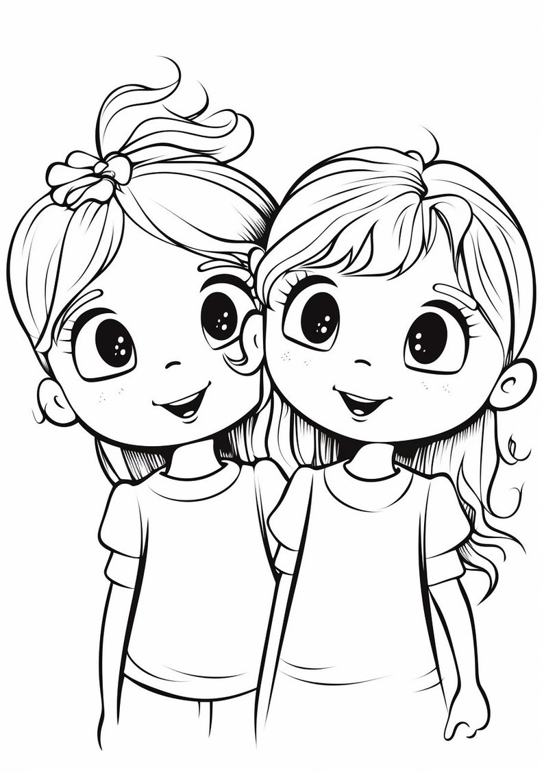 Printable Girls Coloring Pages - Il 794xN.4890392393 F2a8