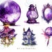 1184 Clipart Bundle | Multiple Color Fantasy Clipart | Watercolor ...
