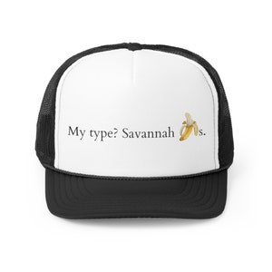 My Type Savannah Bananas Trucker Hat, My Type, Banana Ball, Baseball Hat, Baseball Fan Hat, Trucker Hat, Hat, Trucker Cap, Savannah Bananas