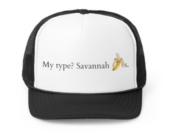 My Type Savannah Bananas Trucker Hat, My Type, Banana Ball, Baseball Hat, Baseball Fan Hat, Trucker Hat, Hat, Trucker Cap, Savannah Bananas