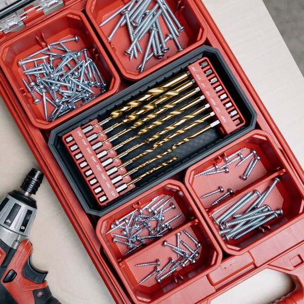 Drill Bit Organizer Etsy