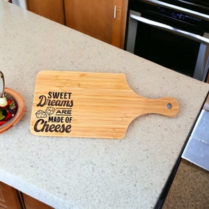 Bamboo Cutting Board Custom Engraved