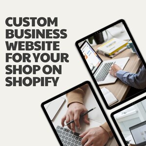 Custom Business Website for Your Shop on Shopify - Shopify Website Design