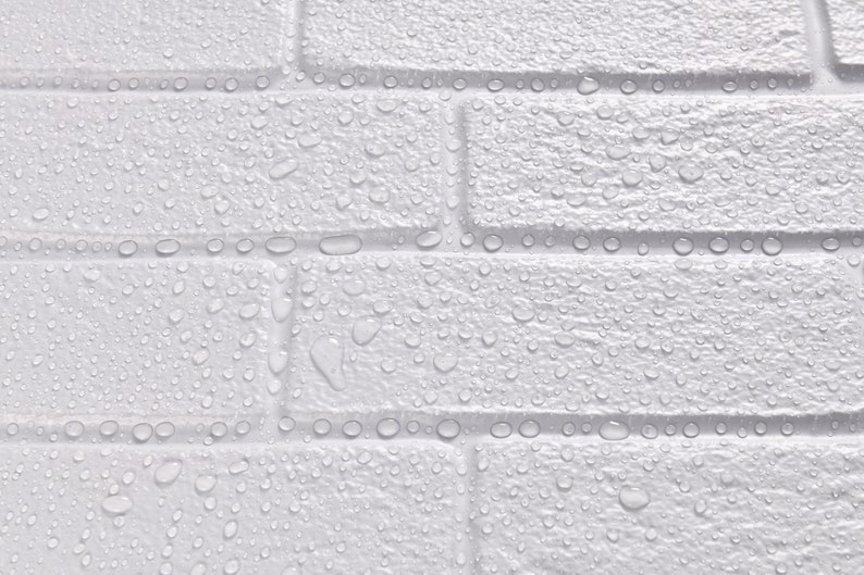 10pcs 3D PVC Faux Brick Wall Panels 53 Sq.ft Interior Wall Ideas