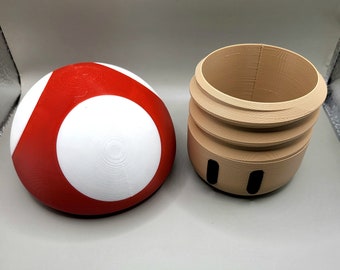 Super Mario bros Toad container