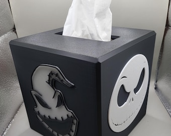 J@ck Tissue Box Cover nightmare b4 christmas