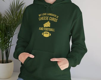 Packers Football Love Language Hoodie | Packers Fan Hoodie, Football Phrase Sweatshirt