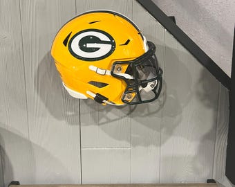 MID SIZE “midi” Football Helmet Floating Wall Mount **Helmet not included**, display, mount, helmet, man cave, sports memorabilia