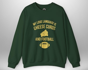 Packers Love Language Crewneck Sweatshirt | Football Fan Apparel