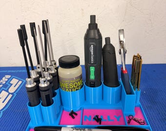 Ultimate remote control RC car pit tool stand