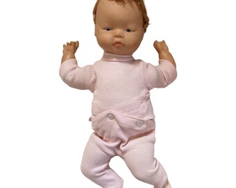 Vintage 1960s Thumbelina Baby Dear Style Unbranded Doll Soft Body Vinyl 12