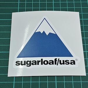 IKON pass, East, SUGARLOAF, 3-8 Inch Stickers For Laptop, Helmet