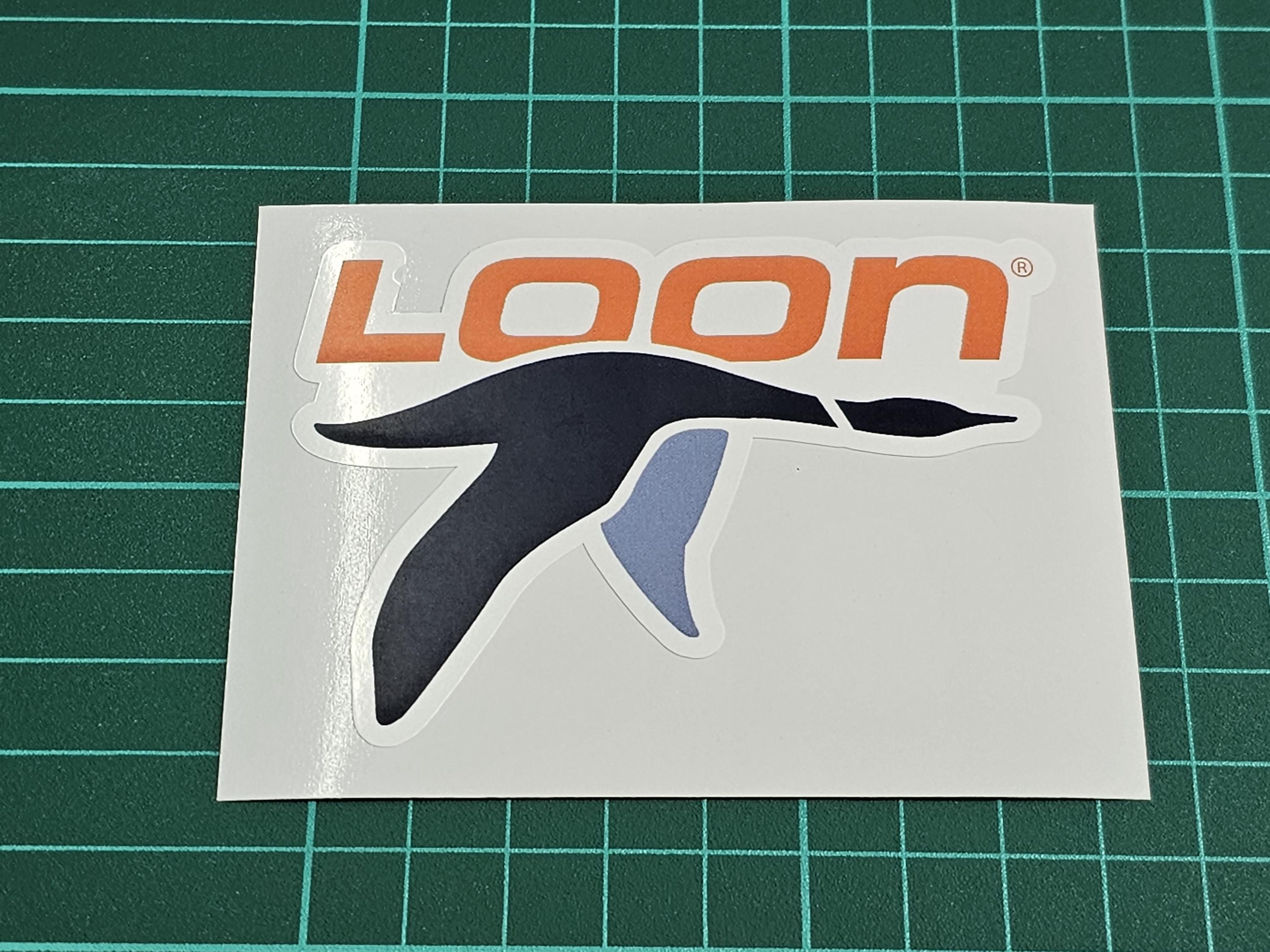 thumbnail image 2 of Loon Mountain NH - Glossy Multicolor Sticker Decal (4") 2 of 6