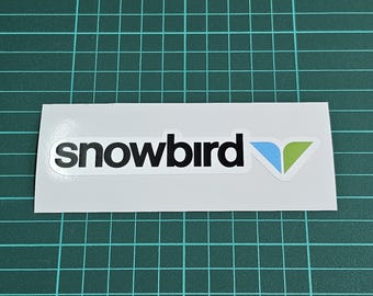 IKON pass, Rockies, Snowbird, 3-8 inch Stickers for Laptop, Helmet