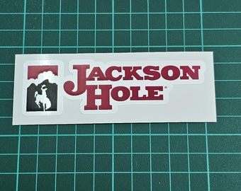 IKON pass, Rockies, Jacksonhole, 3-8 inch Stickers for Laptop, Helmet