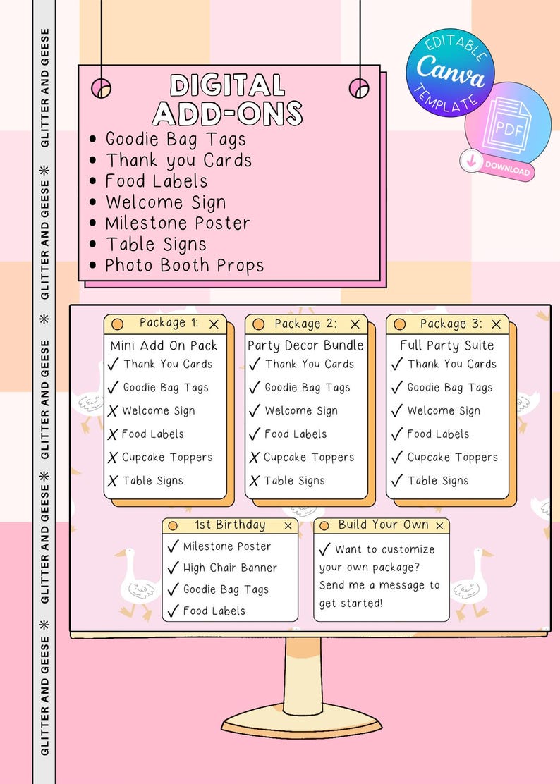 Custom Digital Invitation | Editable Canva Invite or Printable PDF ...