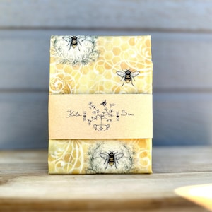 Bread Wrap. Reusable Beeswax Bread Wrap for all your Sourdough Needs. High Desert Honey Bees