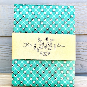 Beeswax Bread Wrap. Reusable Beeswax Bread Wrap for all your Sourdough Needs. Turquoise Skies. Large enough for Bulky Items,Casserole, Salad