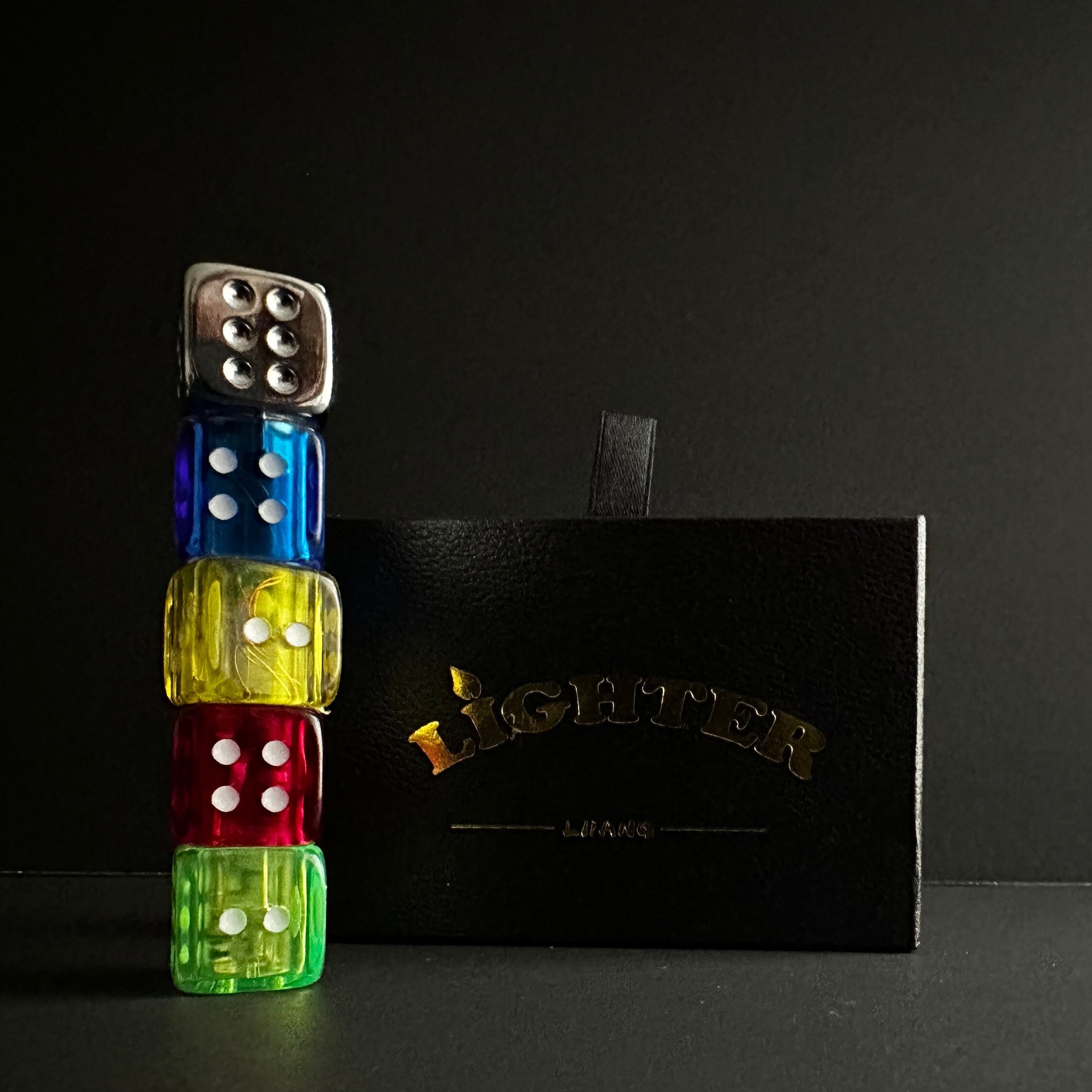 Stacked Dice Lighter Etsy