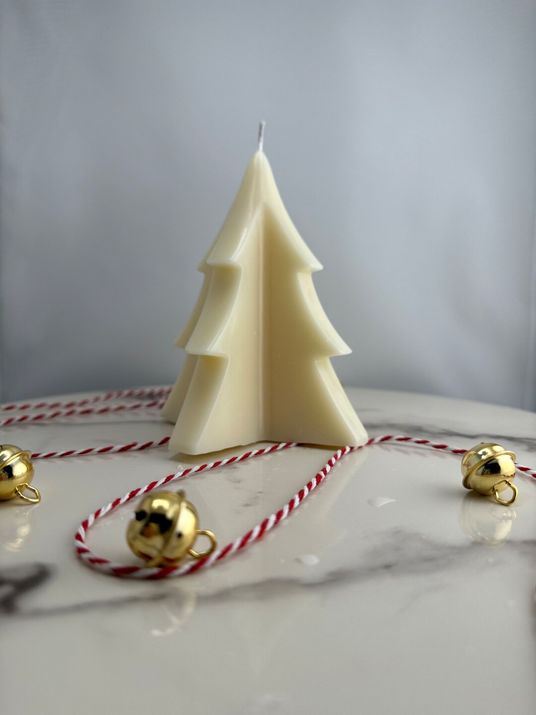 Christmas Tree Candle Tree Shaped Candles Christmas Etsy