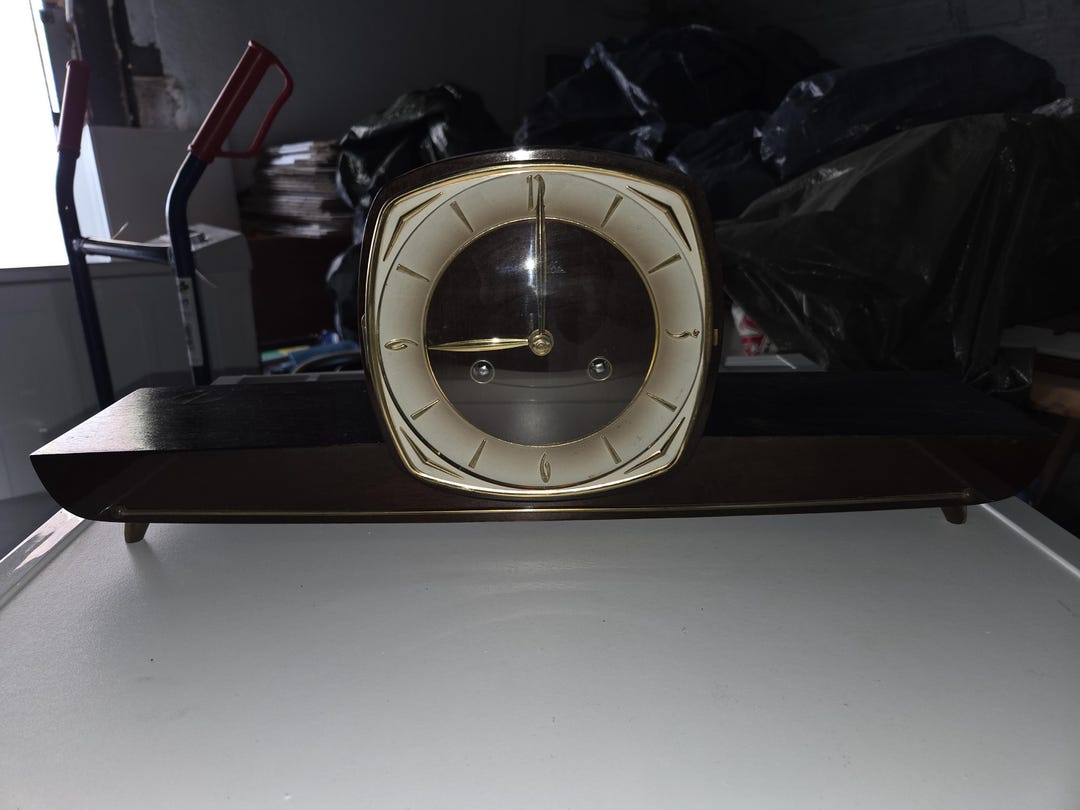 Mauthe Mantel Clock - Etsy
