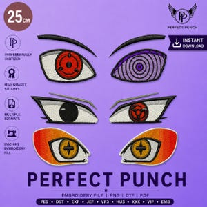 Anime Design Bundle /Embroidery Files / Jujutsu Kaisen / Naruto / Itachi