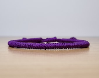 Tibetan bracelet, Good Luck Bracelet, Purple Protection Bracelet