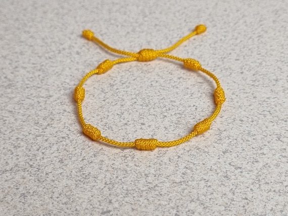 ★OAMC★ Rope Bracelet Light Yellow 23E28OAB15METOA010745 Rope Bracelet - 14k Solid Yellow Gold | Uverly