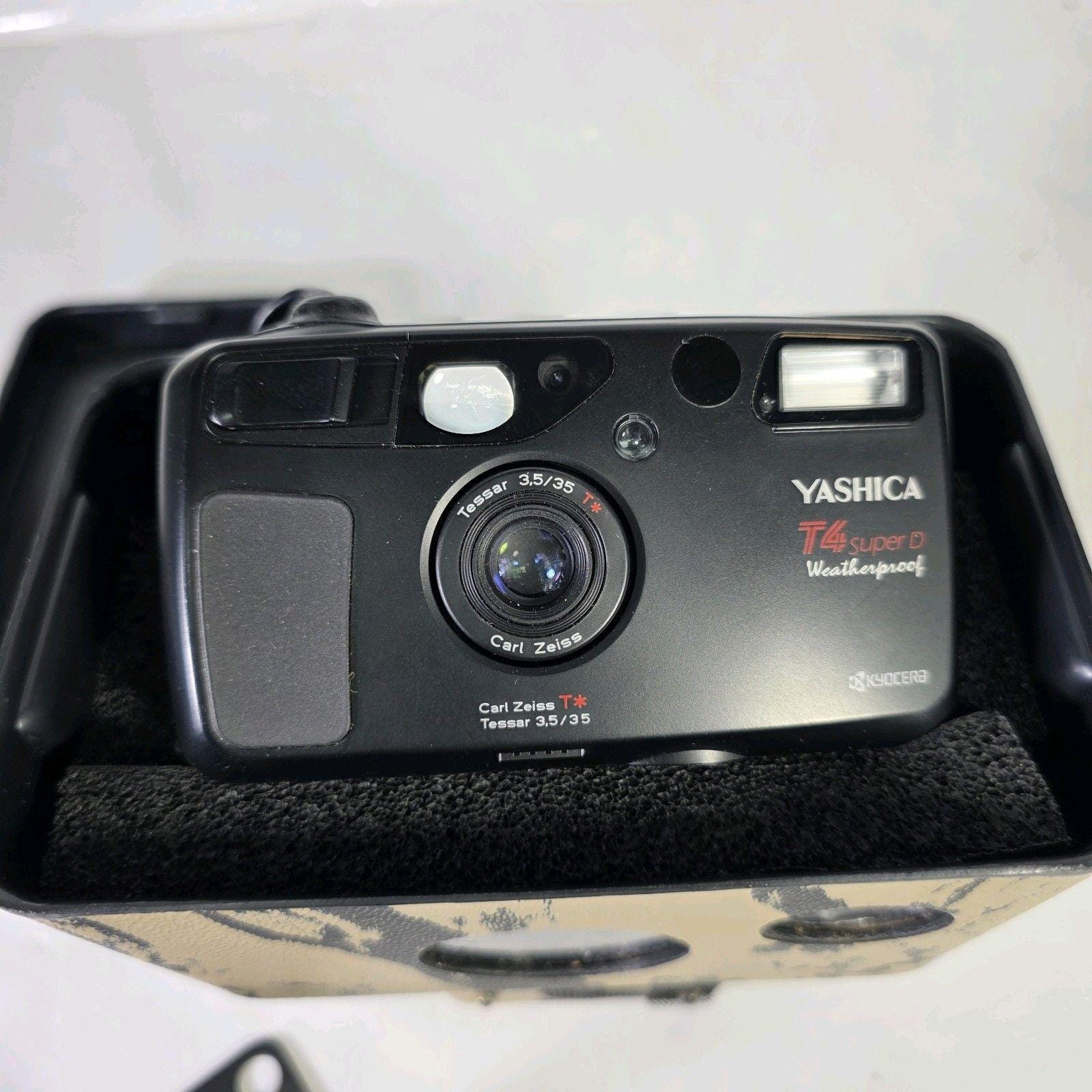 Yahoo!オークション -「yashica t4」(家電、AV、カメラ) の落札