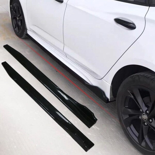Bi CUP7 Seitenschweller Sideskirts Aus ABS Für Audi A6 4F + S