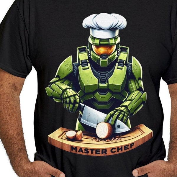 Master Chief T-Shirt Aus 100% Baumwolle – Sportiver Fit, Feuchtigkeitsabsorbierend, Lässiger Casual-Style