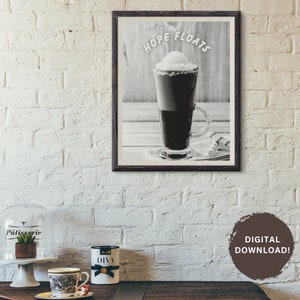 Digital Wall Art Printable Download Art Coffee Wall Decor Digit Wall Art for Digital Download Wall Art Prints Instant PDF Digital Wall Art