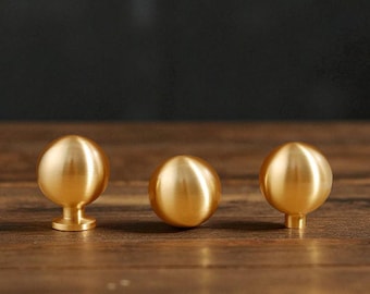 Goudmessing ladeknoppen: voor lades, dressoir