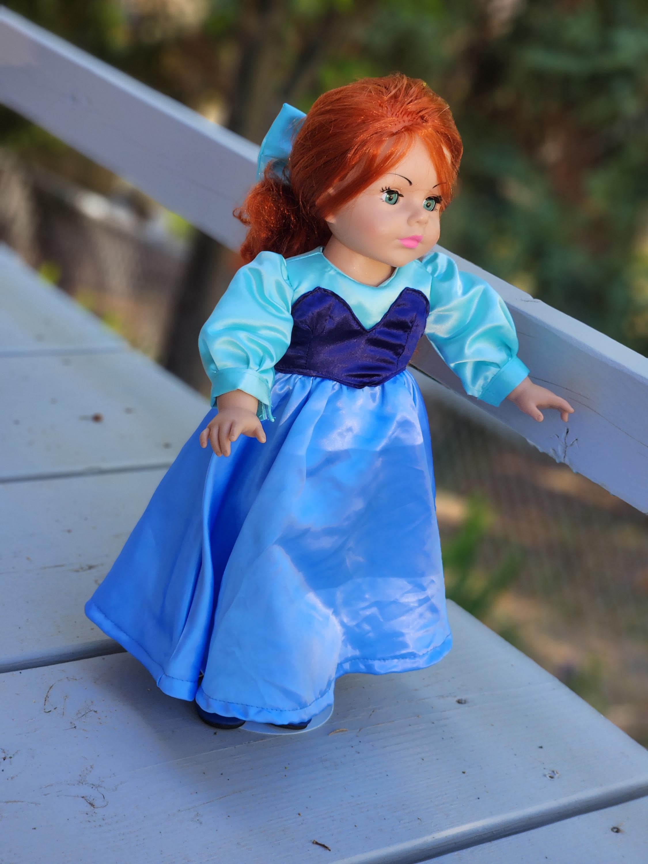Ariel Blue Dress Doll