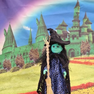 Wicked Witch 18&quot; Doll Dress
