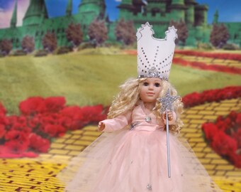 Good witch  Glinda 18" Doll Dress