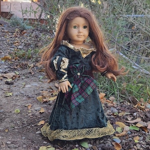 Medieval Scottish 18&quot; Doll Dress