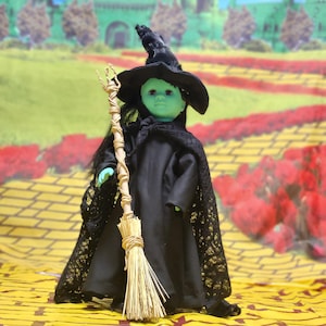 Wicked Witch 18&quot; Doll Dress