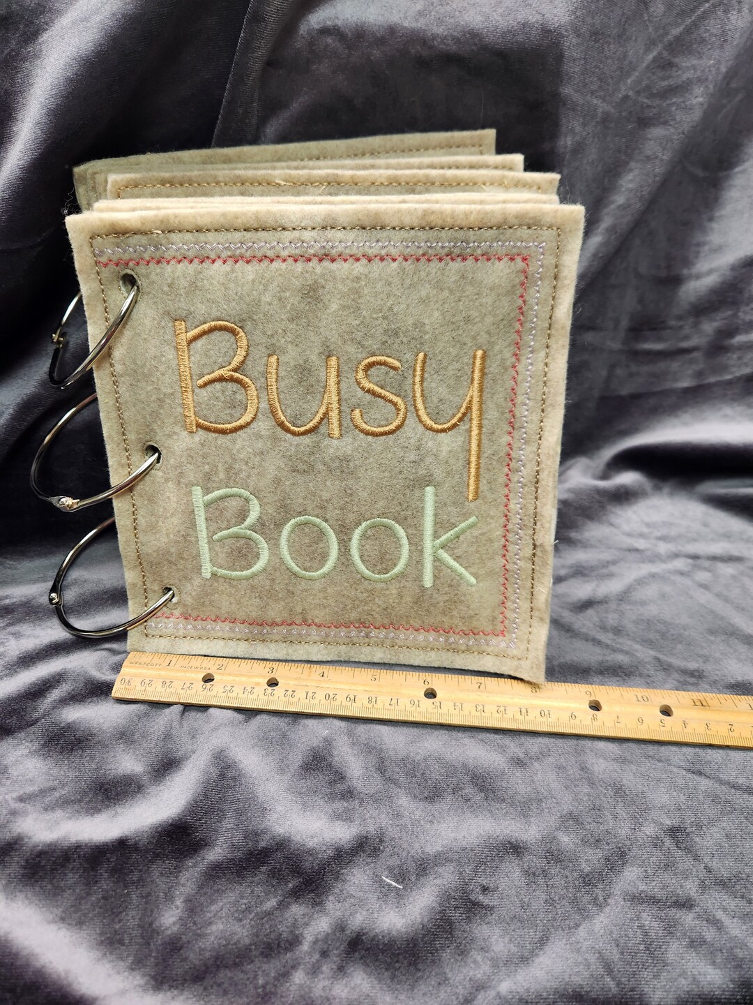 Felt Activity Quiet Learning Book - Etsy