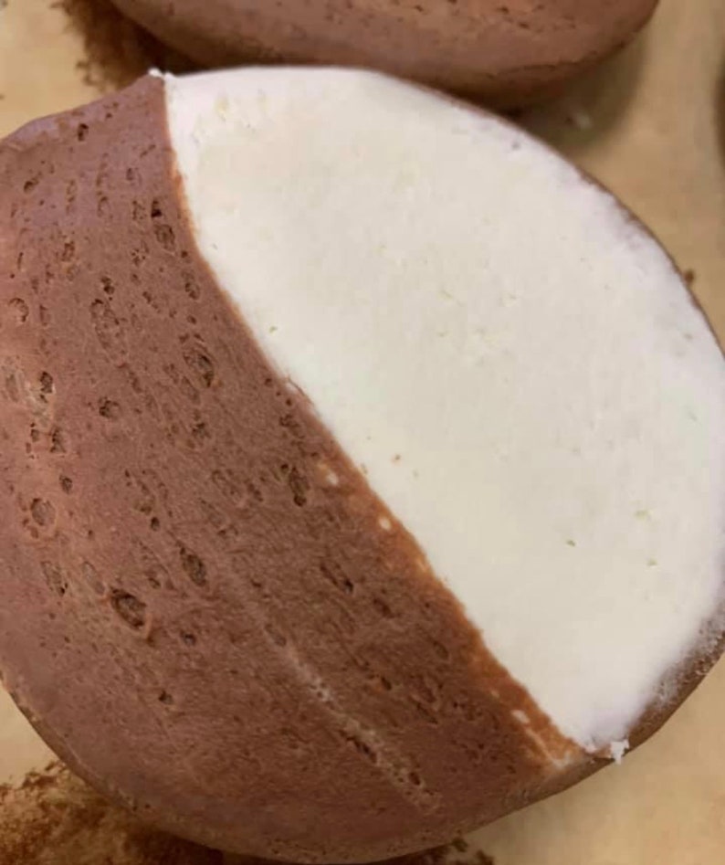 6 Original Half Moon Cookies, Black & White Cookie, Half Moon Cookie