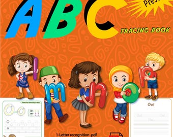ABC Preschool Tracing Book