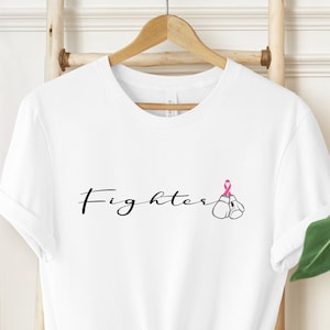 Fight Cancer Shirt | Breast Cancer Donation| Breast Cancer Plus Size| Cancer Survivor T-Shirt | Chemo Nurse Shirt