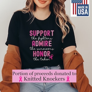 BreastCancer Support Shirt | Breast Cancer Donation| Breast Cancer Warrior Tee Shirt| BreastCancer Awareness| Cancer Fallen T-Shirt