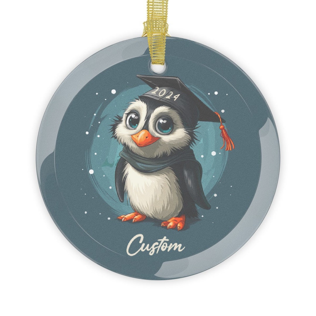 Personalized Cute Owl Graduation Ornament for Her Class of 2024 Custom ...